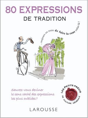 cover image of 80 expressions de tradition